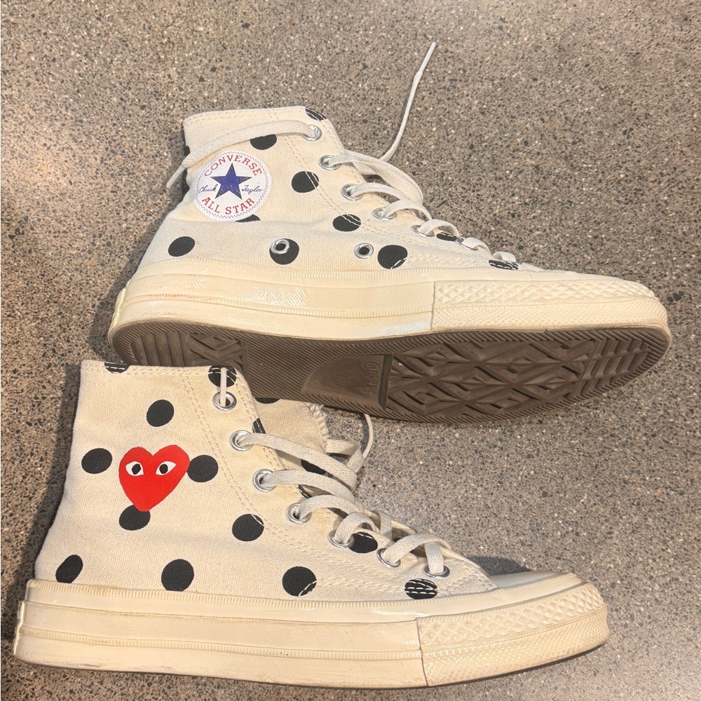 Comme des garçons with converse